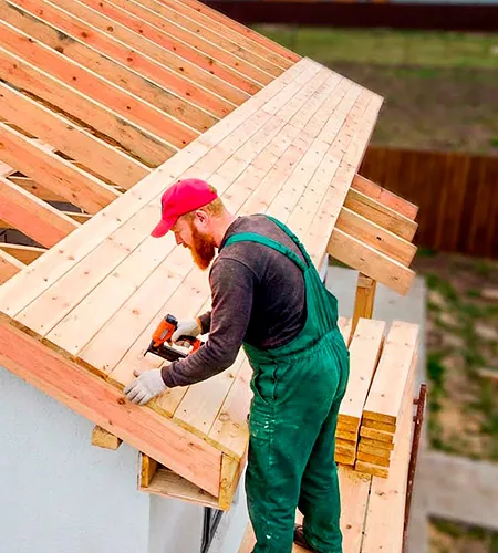 Строительство крыши